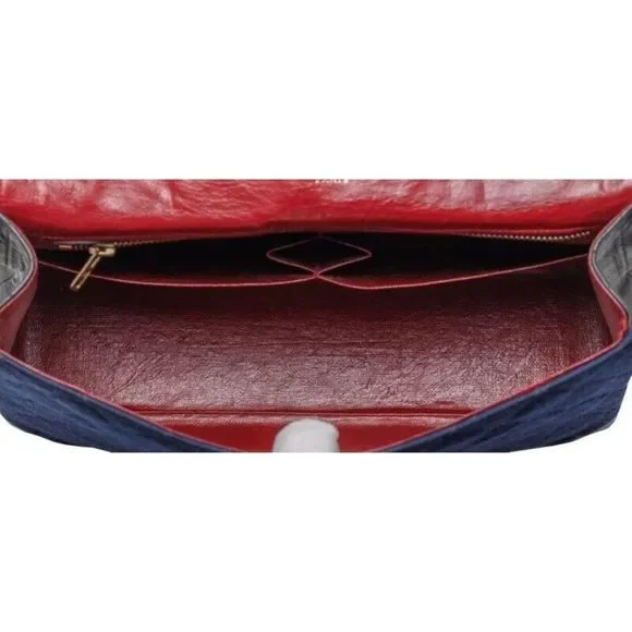 Chanel Matelasse Turnlock Straight Flap Chain Shoulder Jersey Material - Picture 8 of 9